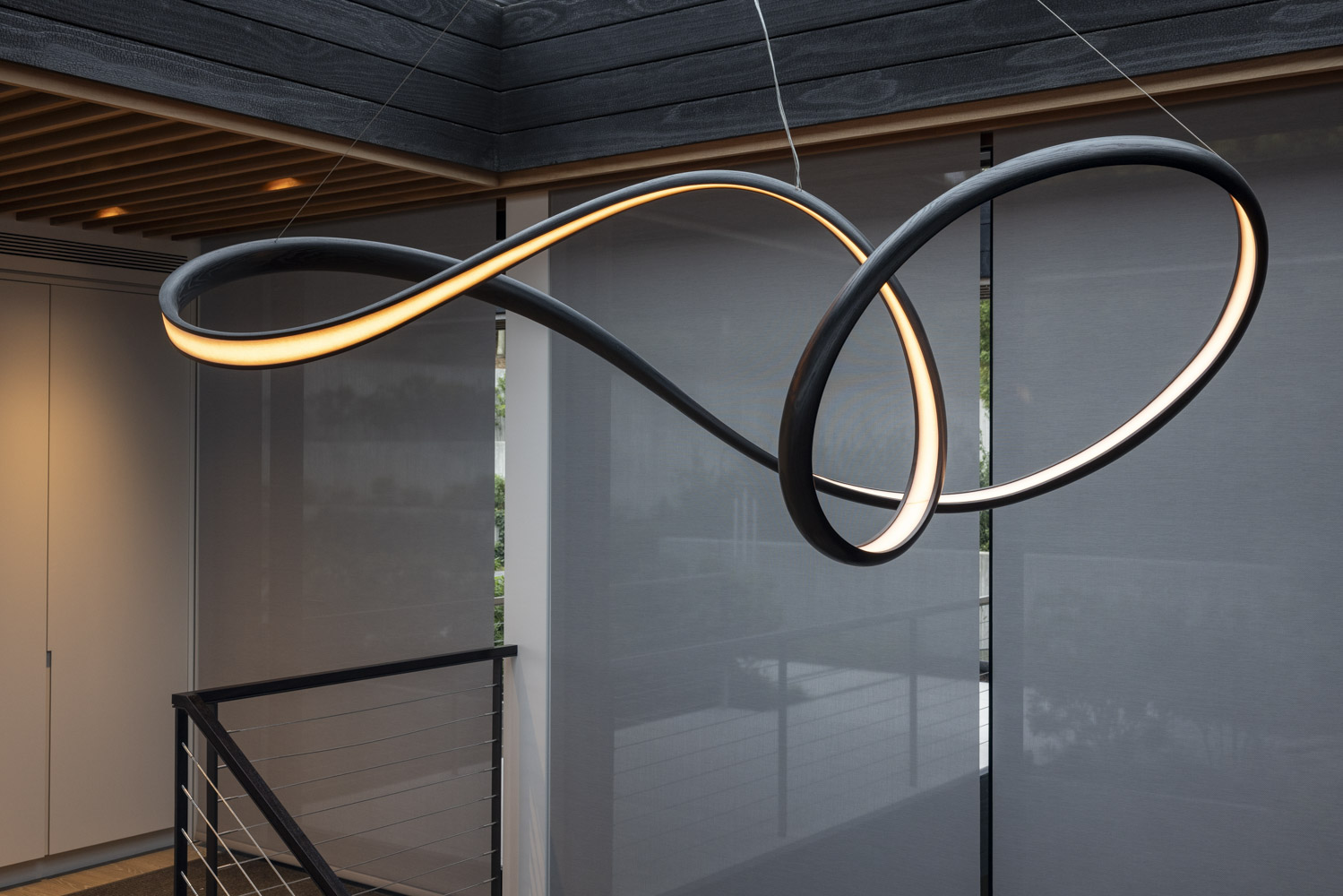 Photo of construction by Ronald Webb Builder.